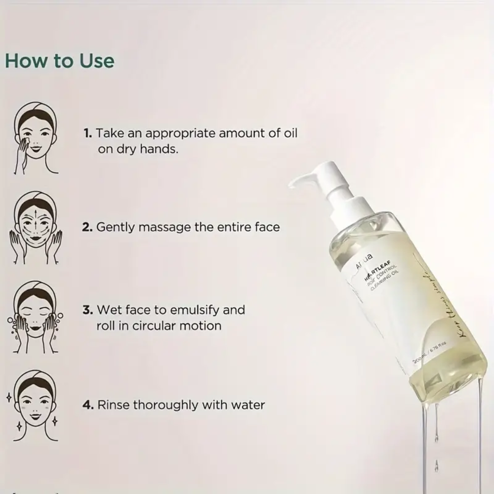 Anua Heartleaf Pore Control Cleansing Oil 200ml